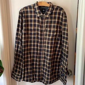 Vans Plaid Button Down